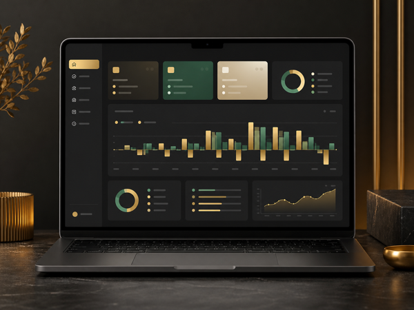 Arus Kas finance dashboard
